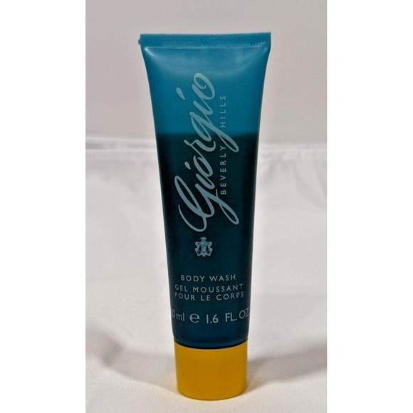 Giorgio Beverly Hills Other - Giorgio Beverly Hills Body Wash Womens 1.6oz Blue Gel Moussant Travel Size - MQ